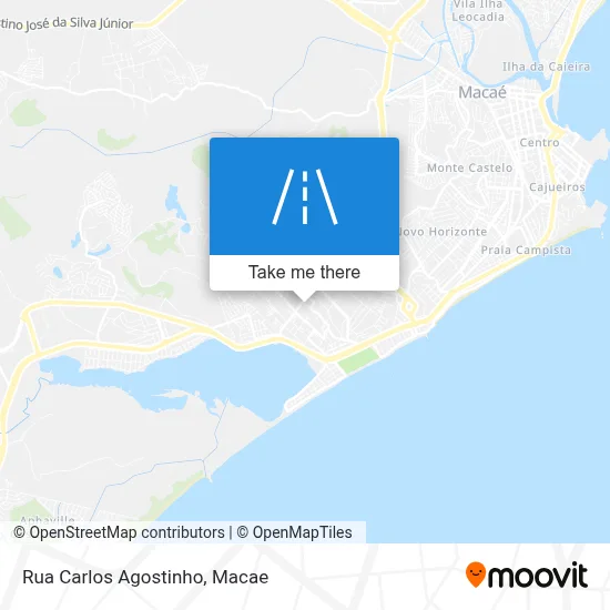 Rua Carlos Agostinho map