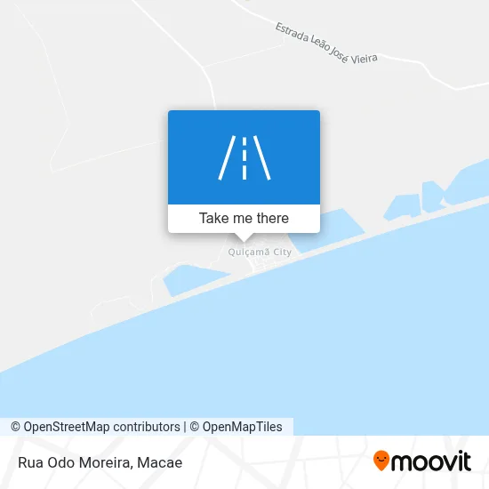 Rua Odo Moreira map