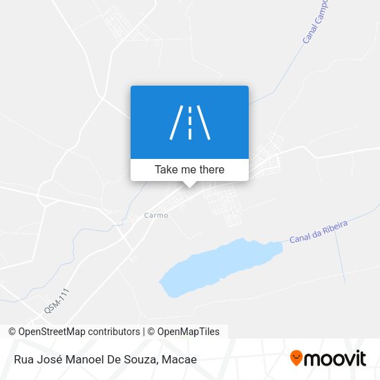 Rua José Manoel De Souza map
