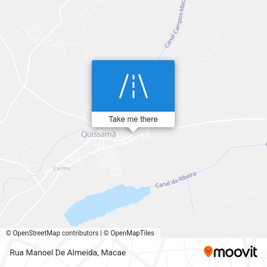 Rua Manoel De Almeida map
