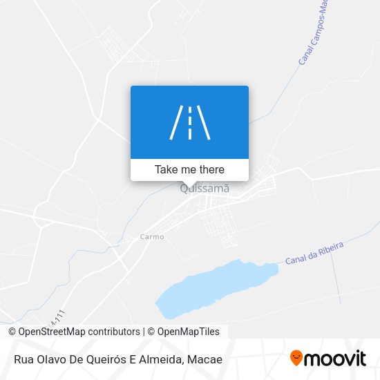 Rua Olavo De Queirós E Almeida map