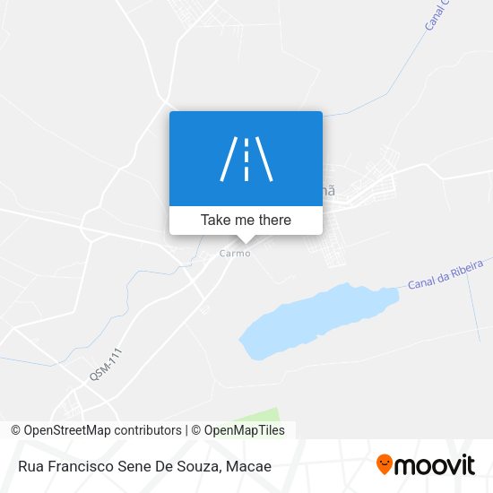 Rua Francisco Sene De Souza map