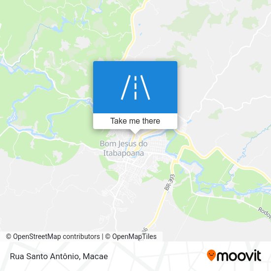 Rua Santo Antônio map