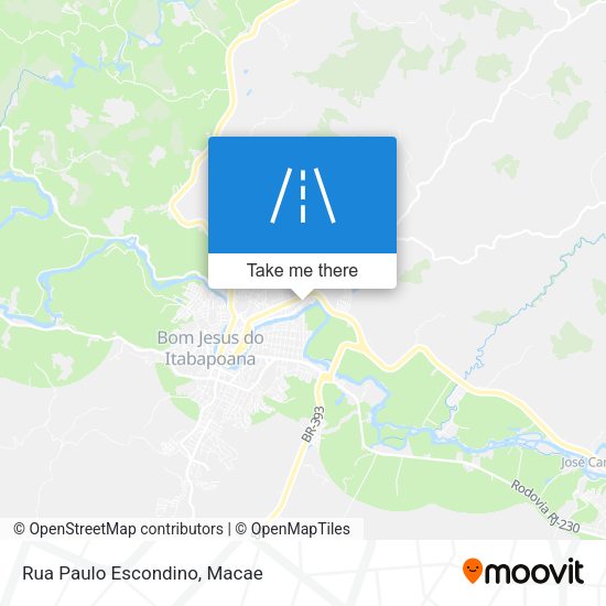 Rua Paulo Escondino map