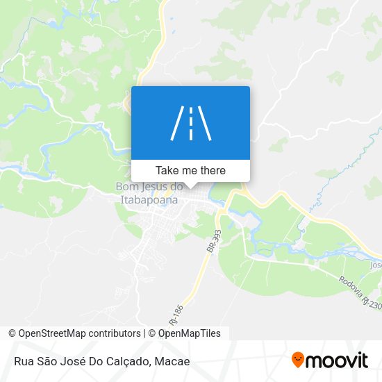 Rua São José Do Calçado map