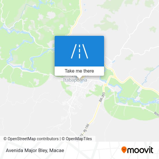Avenida Major Bley map