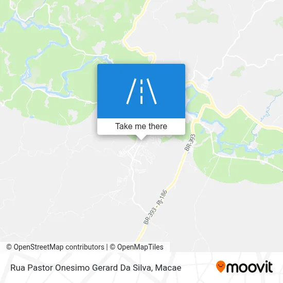 Rua Pastor Onesimo Gerard Da Silva map