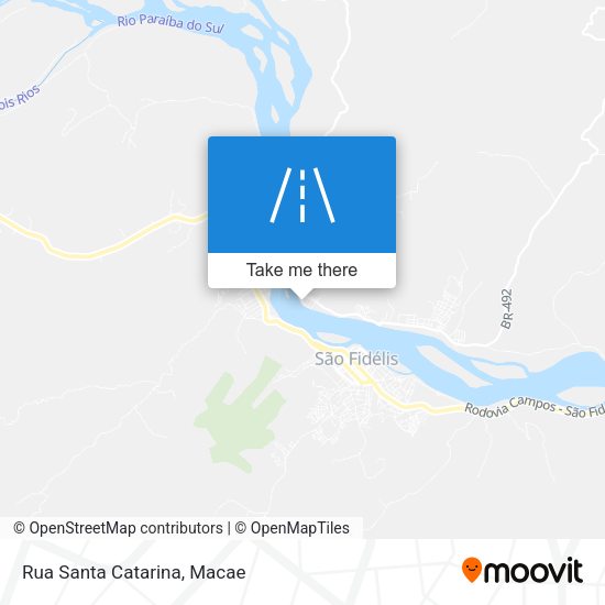 Rua Santa Catarina map