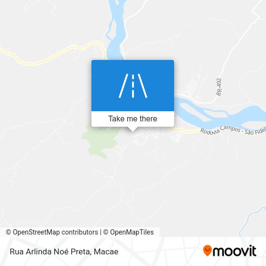 Rua Arlinda Noé Preta map