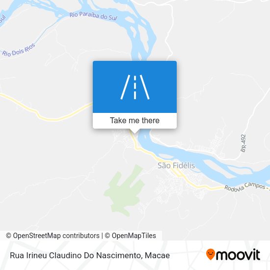 Rua Irineu Claudino Do Nascimento map