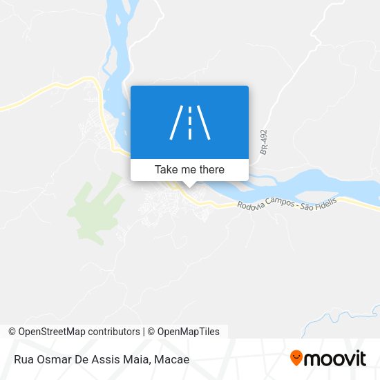 Rua Osmar De Assis Maia map