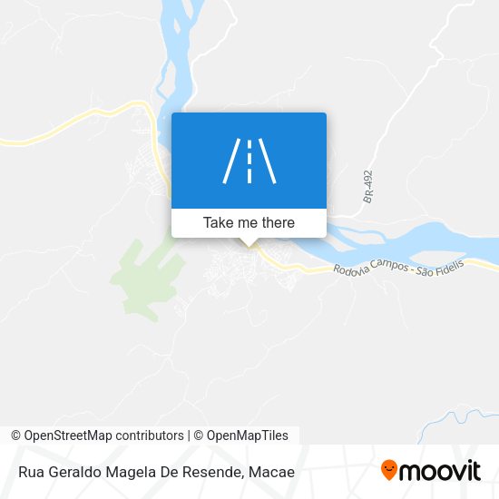 Rua Geraldo Magela De Resende map