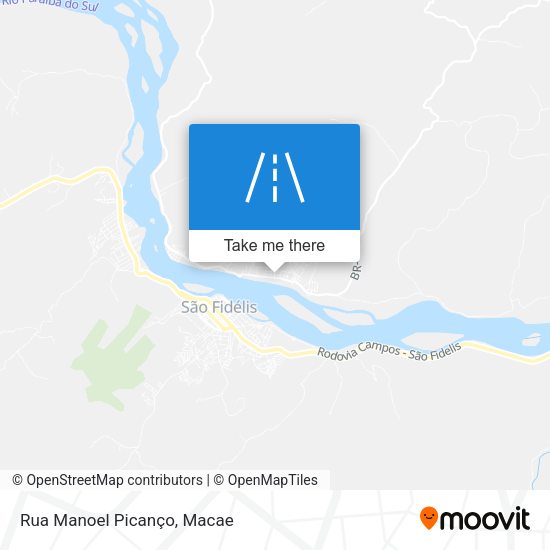 Rua Manoel Picanço map