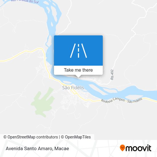 Avenida Santo Amaro map