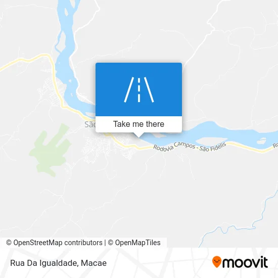 Rua Da Igualdade map