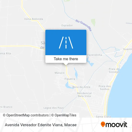 Avenida Vereador Edenite Viana map