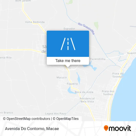 Avenida Do Contorno map