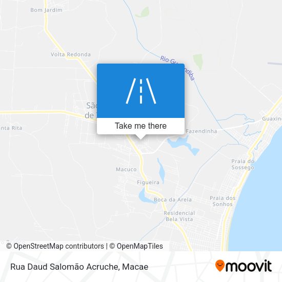 Rua Daud Salomão Acruche map