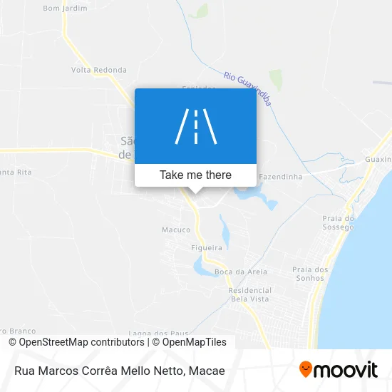 Rua Marcos Corrêa Mello Netto map