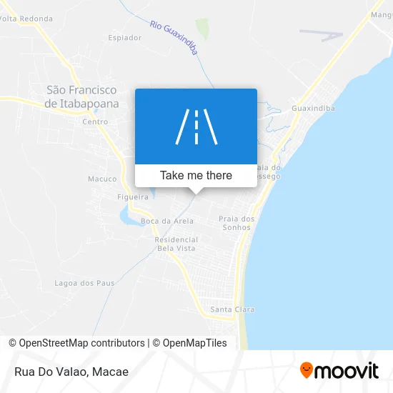 Rua Do Valao map
