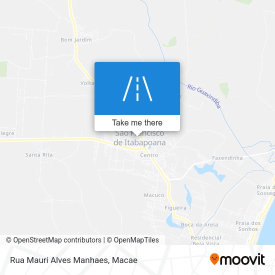 Rua Mauri Alves Manhaes map