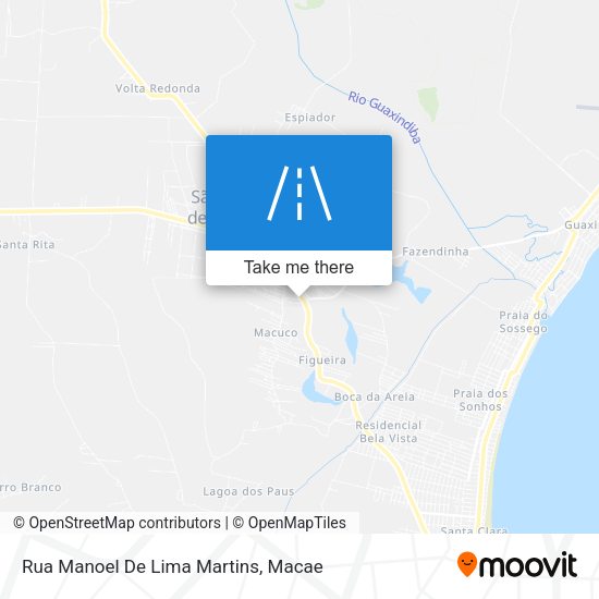 Rua Manoel De Lima Martins map