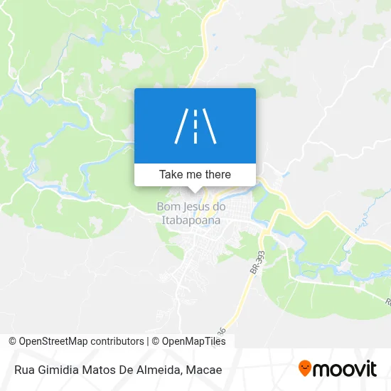 Rua Gimidia Matos De Almeida map