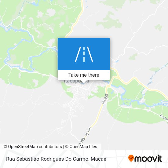 Rua Sebastião Rodrigues Do Carmo map