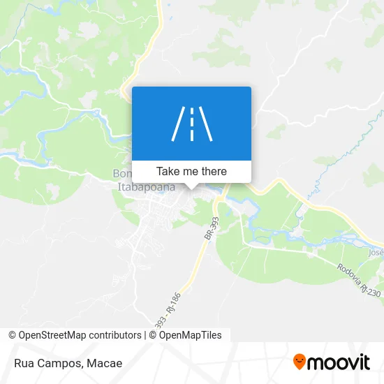 Rua Campos map