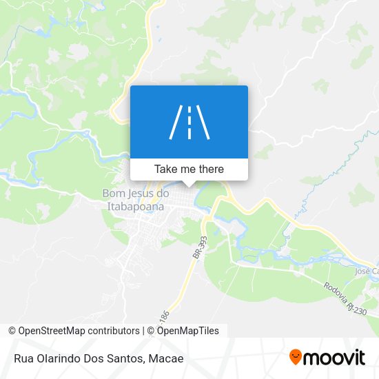 Rua Olarindo Dos Santos map