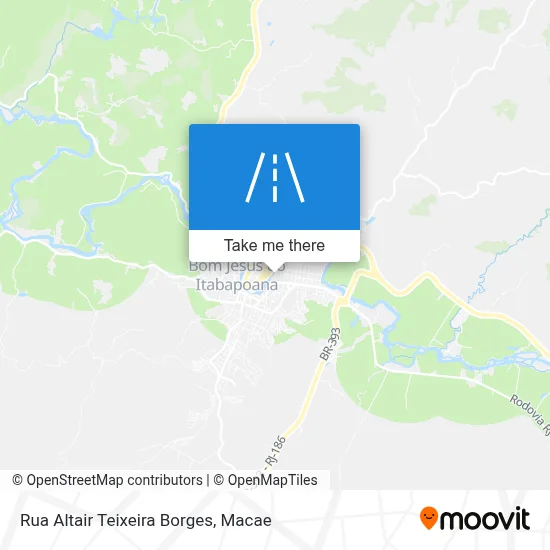 Rua Altair Teixeira Borges map