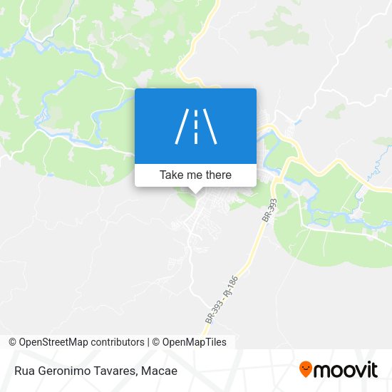 Rua Geronimo Tavares map