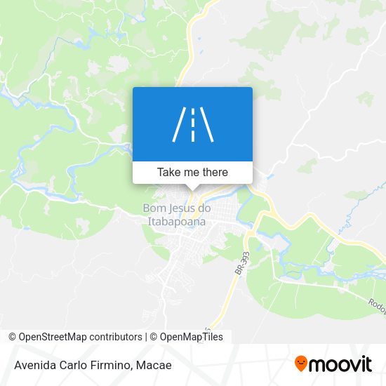 Avenida Carlo Firmino map