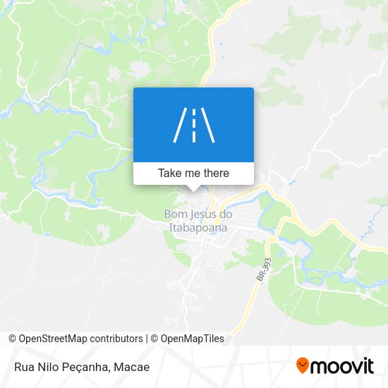 Rua Nilo Peçanha map
