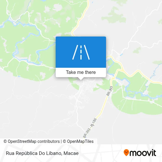 Rua República Do Líbano map