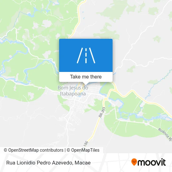 Rua Lionidio Pedro Azevedo map