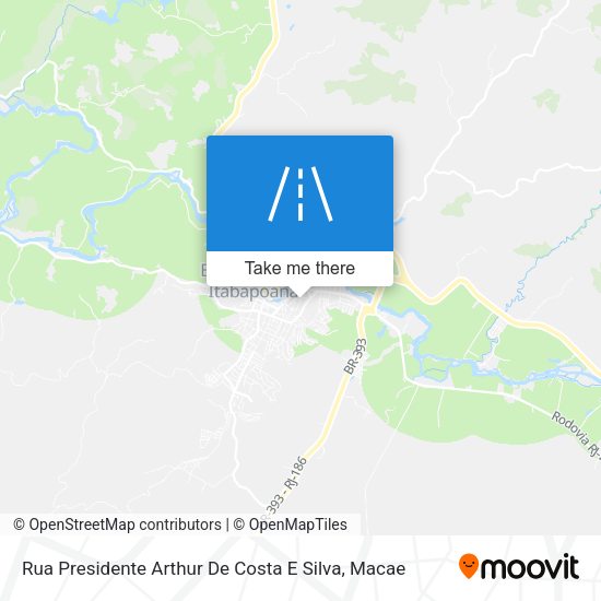 Rua Presidente Arthur De Costa E Silva map