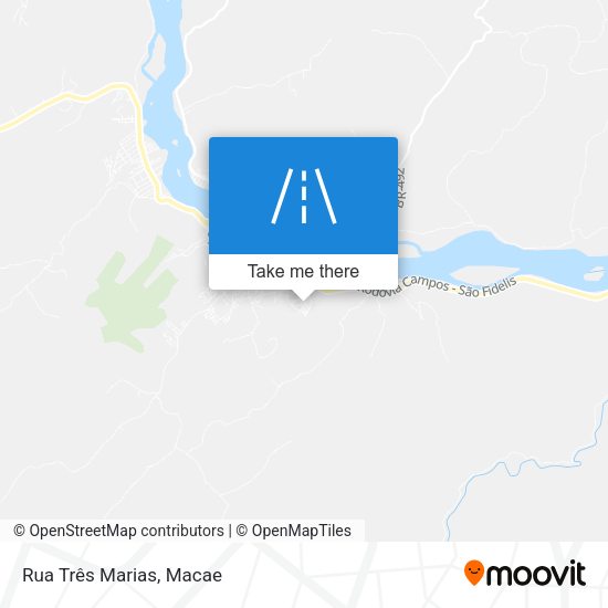 Rua Três Marias map