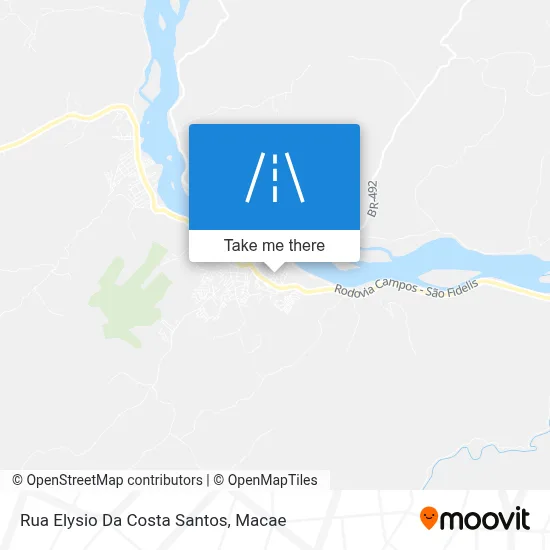 Rua Elysio Da Costa Santos map