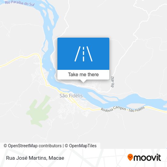 Rua José Martins map