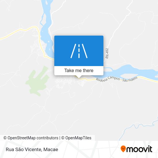 Rua São Vicente map