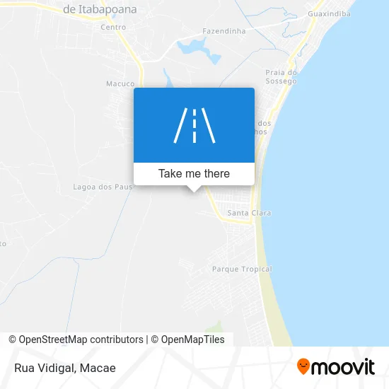 Rua Vidigal map