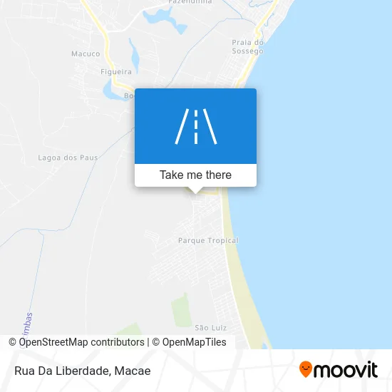 Rua Da Liberdade map