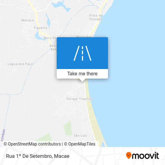 Rua 1º De Setembro map