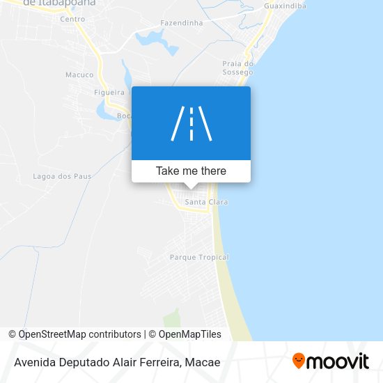 Avenida Deputado Alair Ferreira map