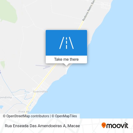 Rua Enseada Das Amendoeiras A map