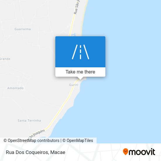 Rua Dos Coqueiros map
