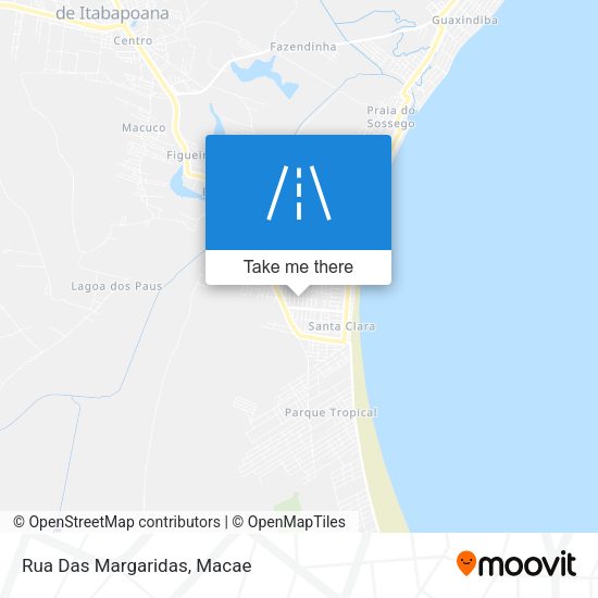 Rua Das Margaridas map