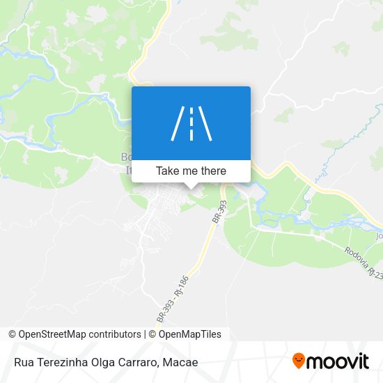 Rua Terezinha Olga Carraro map