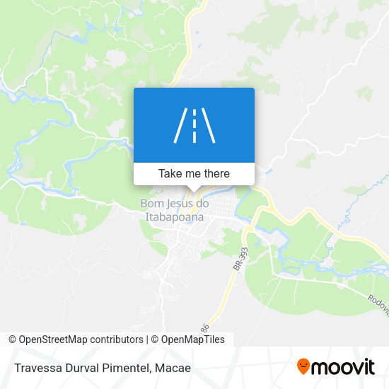 Travessa Durval Pimentel map